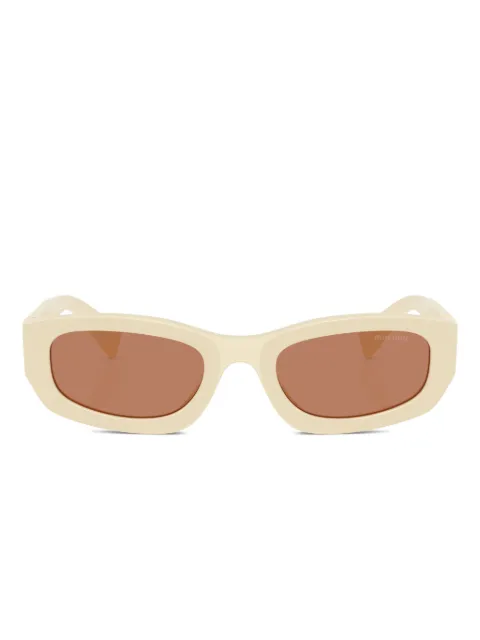 Miu Miu geometric-frame sunglasses Neutrals MUB04S21D90Q