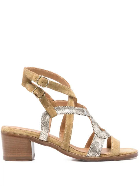LA BOTTEGA DI LISA buckle-strap sandals Neutrals 7554
