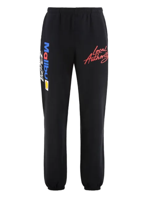 Local Authority Malibu track pants Black N24LLP05