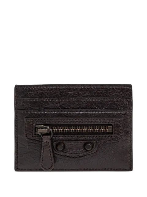 Balenciaga zipped leather cardholder Brown 8106062ABFY