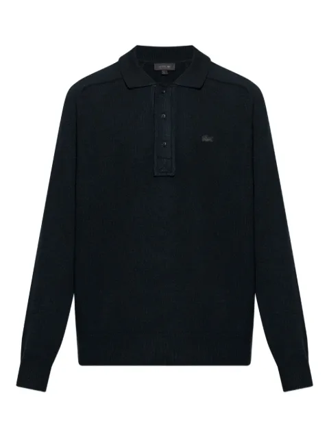 Lacoste buttoned polo shirt Green AH3735