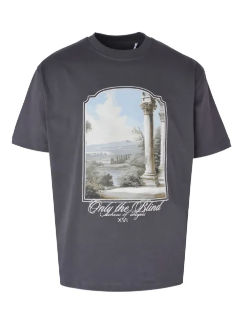 Only the Blind cotton T-shirt Grey OTBT1599
