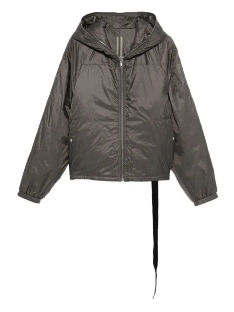 Rick Owens DRKSHDW zip-up hooded jacket Grey DU02E7770NP