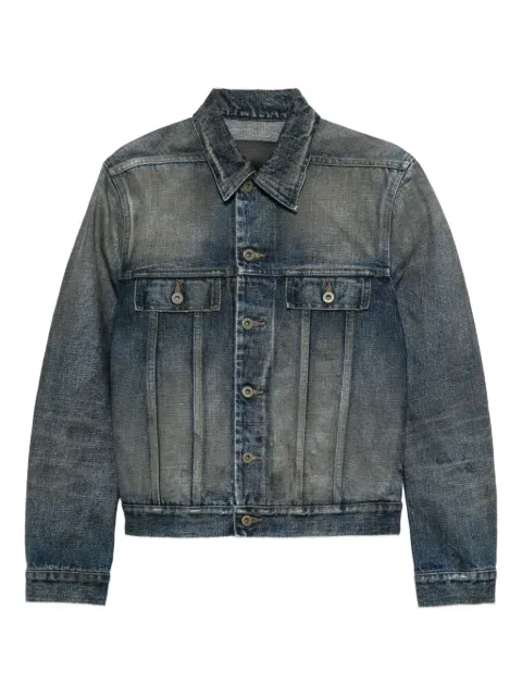 Rick Owens DRKSHDW denim jacket Blue DL02E2788HVWJP