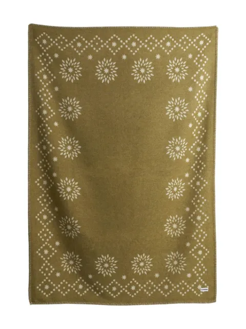 Lagomoro OLIVIA jacquard blanket (200cm x 140cm) Green OLIVIA