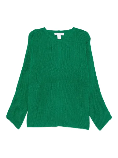 Comme Des Garçons Shirt ribbed-knit jumper Green FPN008
