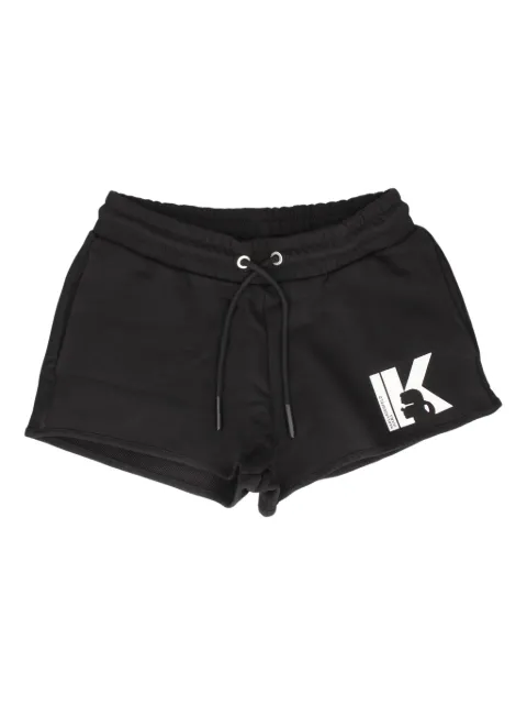 Karl Lagerfeld Jeans drawstring-waist shorts Black A3W10125