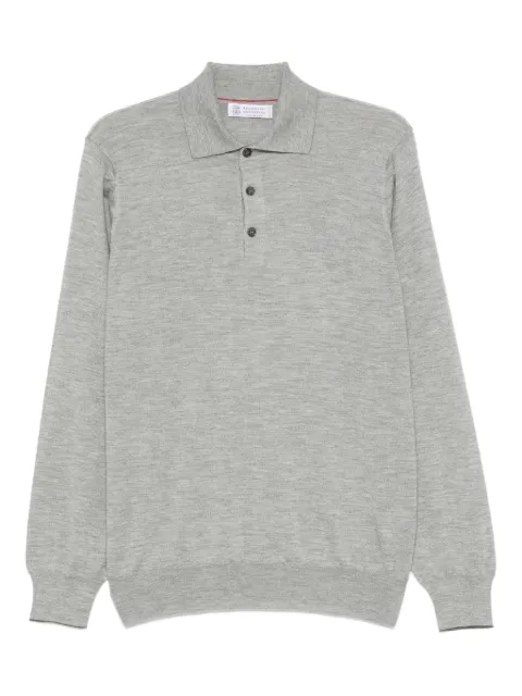 Brunello Cucinelli knitted polo shirt M2300295