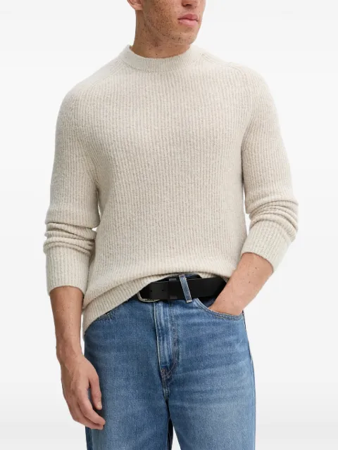 Marc O'Polo ribbed-knit sweater White 529506860144