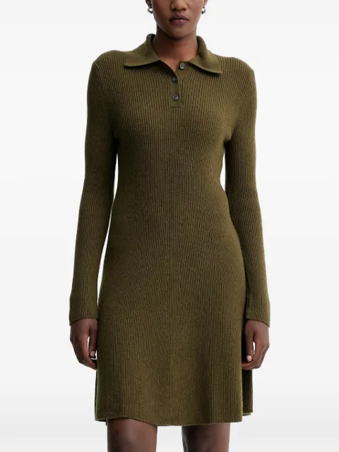 Marc O'Polo ribbed-knit mini dress Green 5000006940