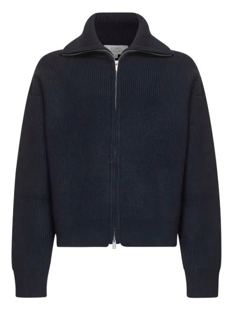 Studio Nicholson merino wool cardigan Blue SANDOSSN1497