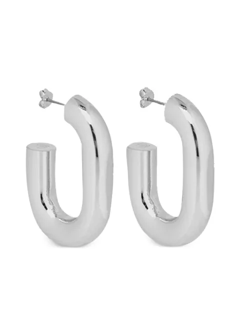 Rabanne half-hoop earrings Silver 22ABB0216MET345P040
