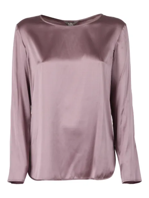 Max Mara moldava long-sleeve top Purple 2526196018600