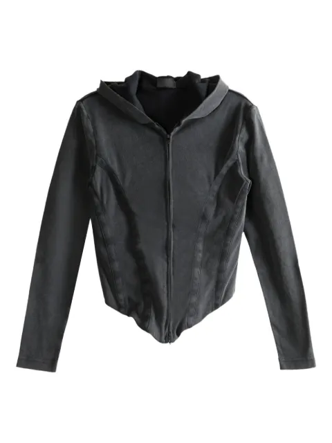 Balenciaga zip top hoodie Grey 850441TTVF6