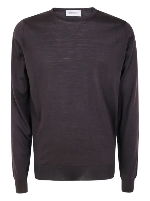 John Smedley Lundy crew-neck sweater Brown LUNDY