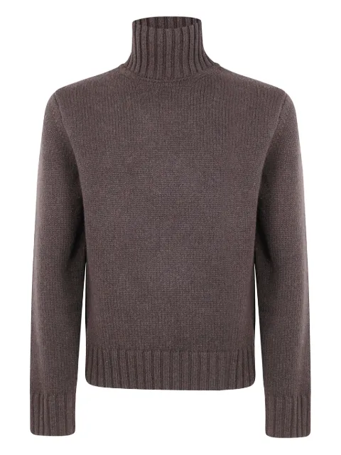 Studio Nicholson Loris high-neck sweater Brown LORISSNM1432