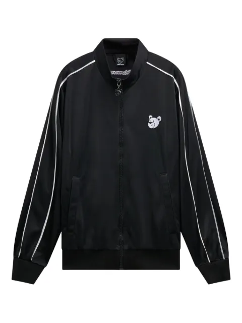 INBETWEENERS zip striped jacket Black S5TWUAJK022