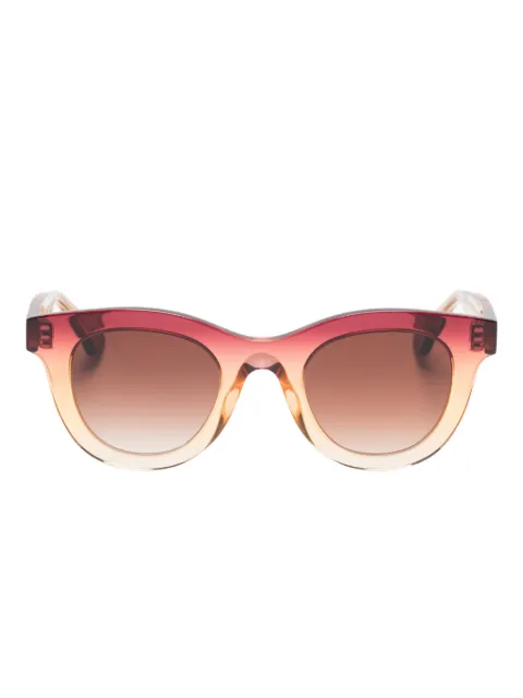 Thierry Lasry Consistency round-frame sunglasses Orange CONSISTENCY
