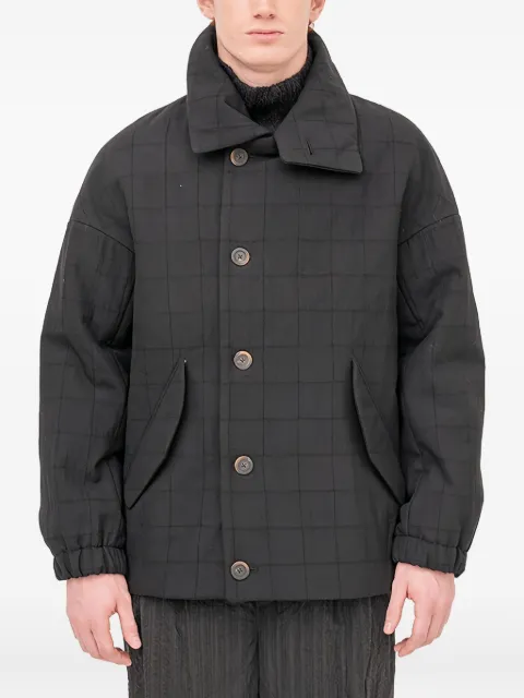 Forme D'expression padded bomber jacket Black HC016SGM1