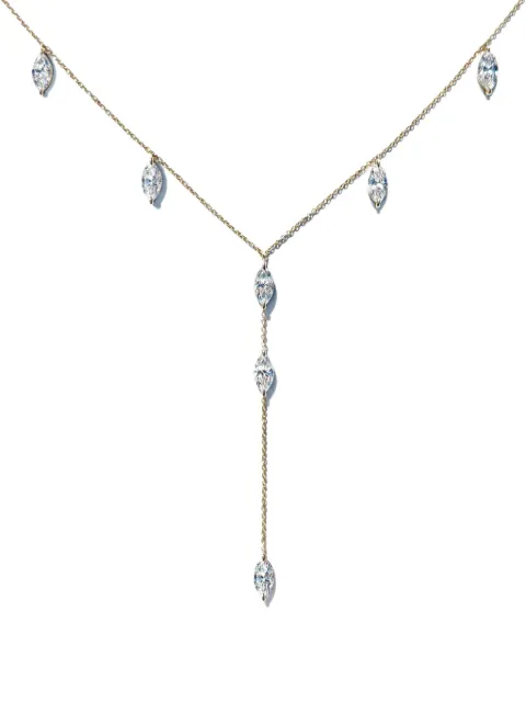 LOEV 14K recycled yellow gold diamond Y-shaped necklace Gold LVMQYNL