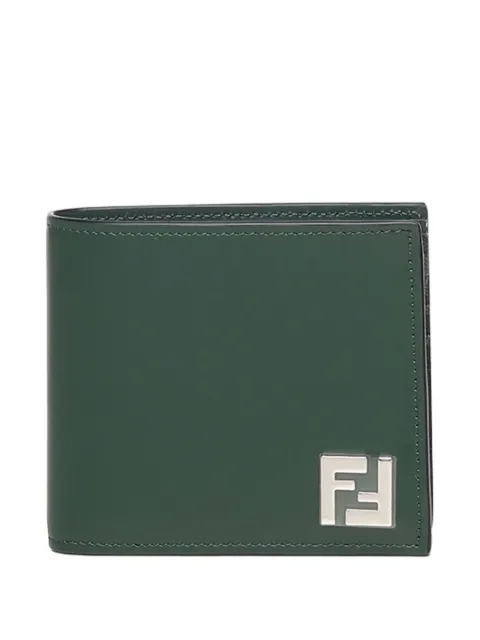 FENDI FF squared bifold wallet Green 7M0356AFF2F1TTY