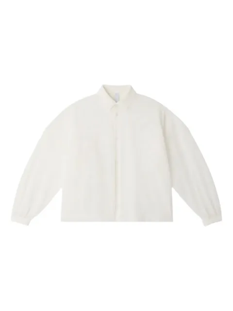 CFCL Lucent buttoned long-sleeve shirt White CF010KJ134GP00