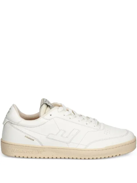Flamingos Stadion logo-appliqué sneakers White STPEAVANI