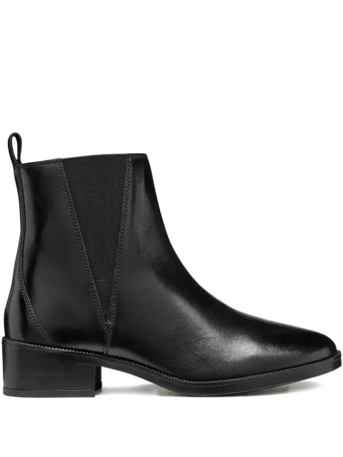 Geox 45mm Camexia elasticated Chelsea boots Black D565EA000AAC9999