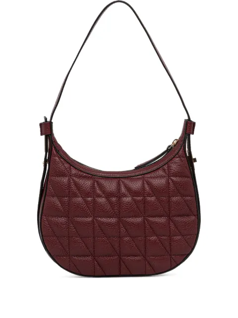 Geox Maryemy quilted zip shoulder bag Red D56ZSA00046