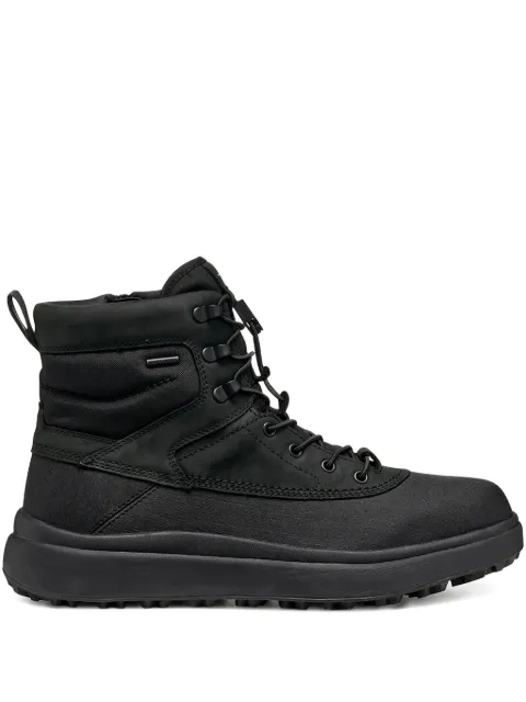 Geox padded lace-up boots Black U56FZD04550C9999