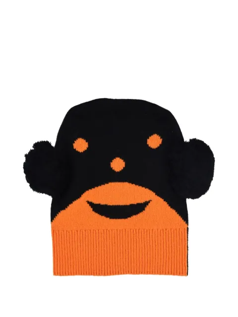 Walter Van Beirendonck pompom beanie Black ART9021