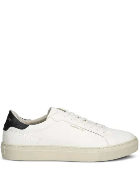Flamingos Hampton Court lace-up sneakers White HCWHIBLA
