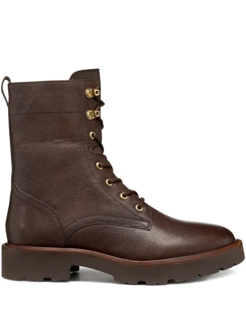 Geox 40mm Norize lace-up fastening boots Brown D564ZC00081C6006