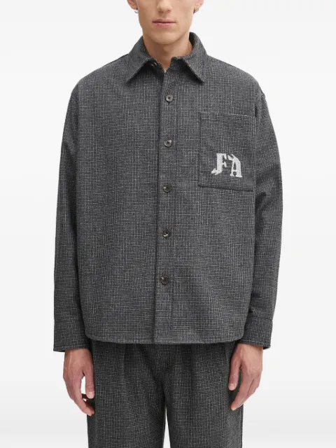 Fucking Awesome pocket button-up shirt Grey PN20039