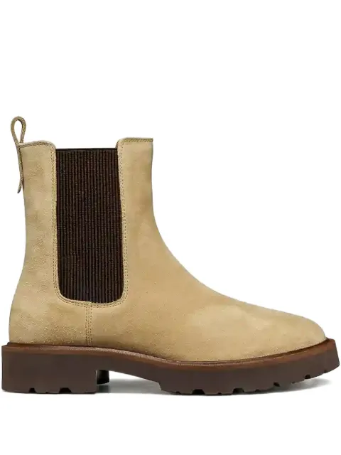Geox 40mm Norize pull-tab lug-sole boots Neutrals D564ZD00022C5010