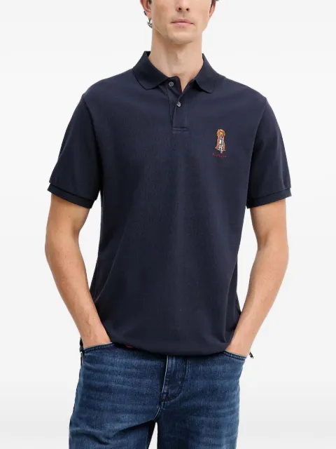 Hackett London cotton polo shirt Blue HM5600028