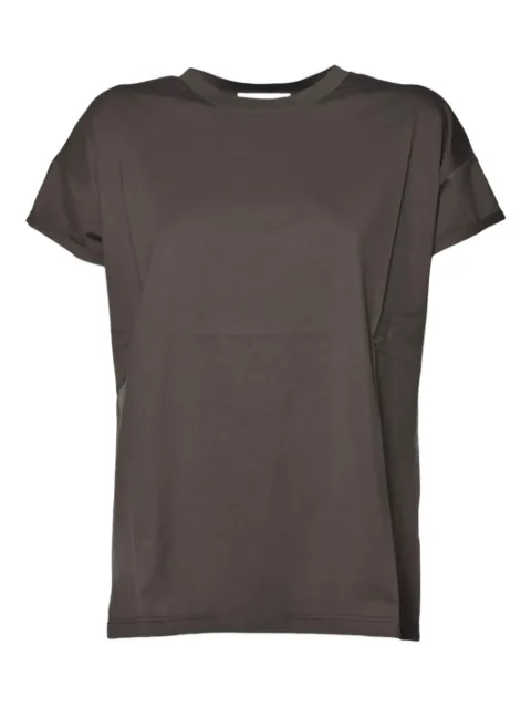 SOLOTRE cuffed T-shirt Brown M1D0166DU67S