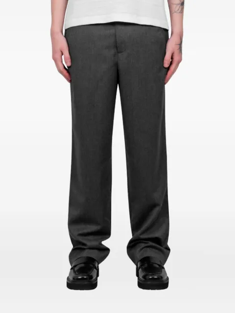 Another Aspect 1.0 tonal-stitching trousers Grey ASP10G