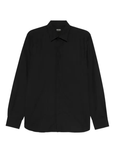 Zegna cotton shirt Black 201069A29YC0CA