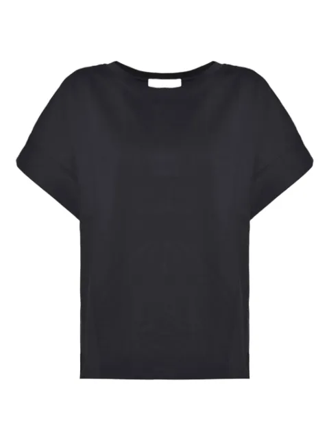 SOLOTRE cuffed T-shirt Black M1D0125
