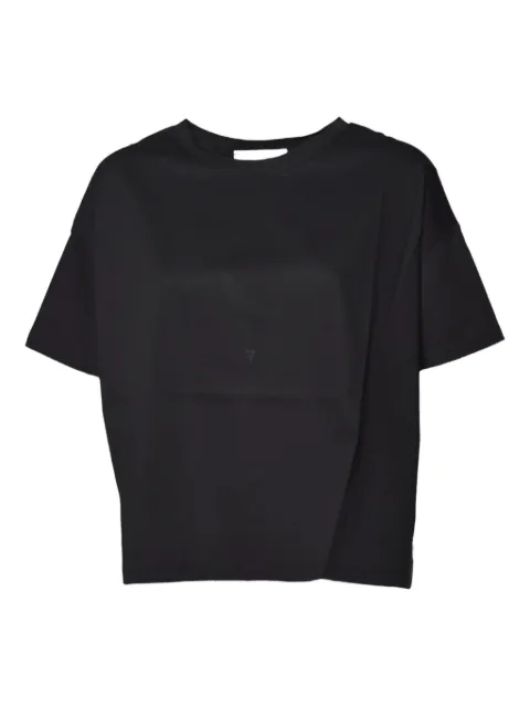 SOLOTRE crew-neck T-shirt Black M1D0165A99