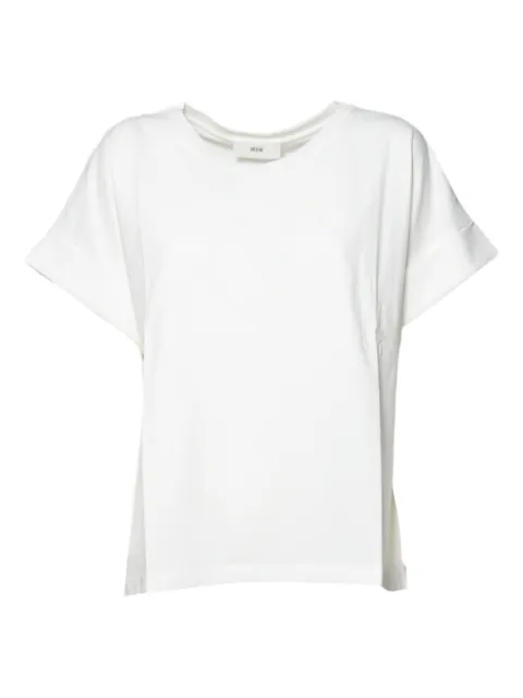SOLOTRE cuffed T-shirt White M1D0125