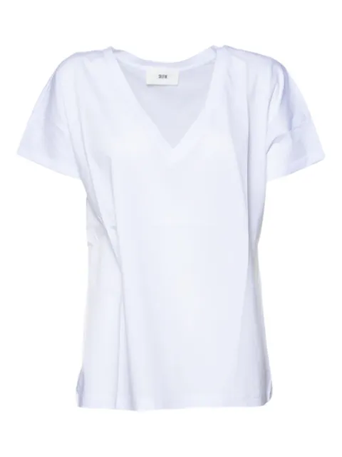 SOLOTRE V-neck T-shirt White M1D0167A01