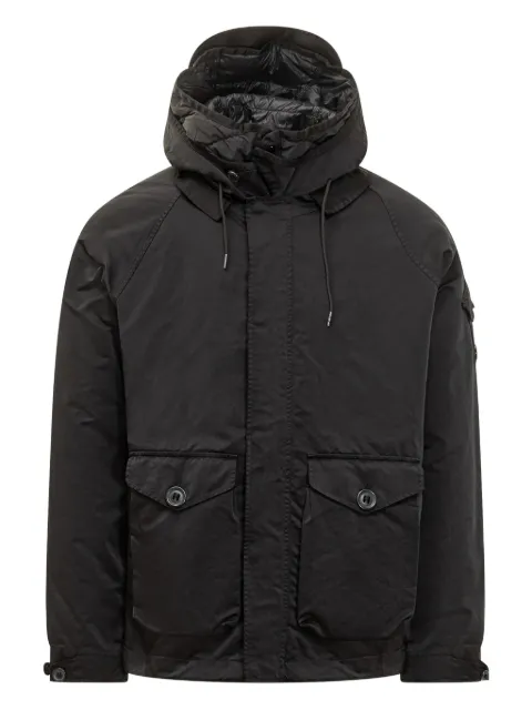 C.P. Company lightweight hooded jacket Black 19CMOW189A110089G999