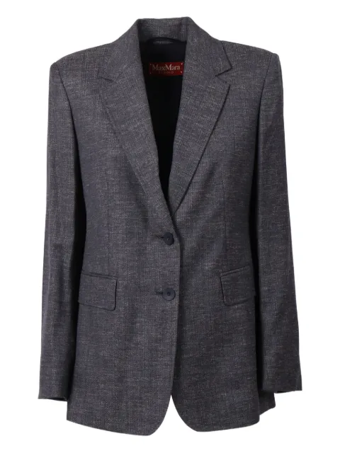 Max Mara Hodeida button jacket Blue 2526046071600