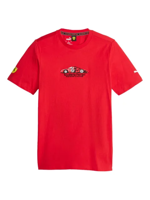 PUMA x Ferrari Race embroidered "Red" T-shirt Red 62094702