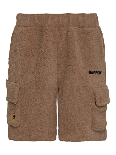BARROW fleece shorts Brown F5BWUABE099