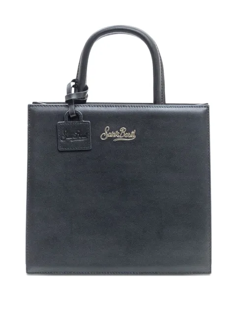 MC2 Saint Barth top-handle logo-detail satchel bag Black SHBM000100507I