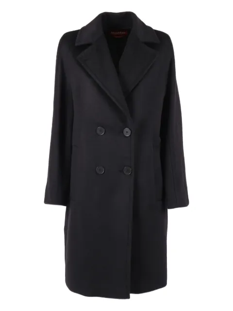 Max Mara Agenda double-breasted coat Black 2526016081600