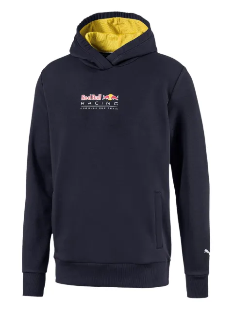 PUMA x Red Bull logo-print hoodie Blue 59620701